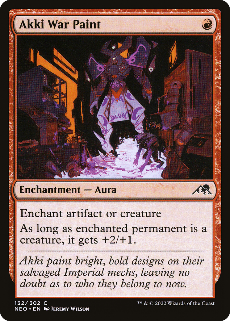 Akki War Paint [NEO - 132]