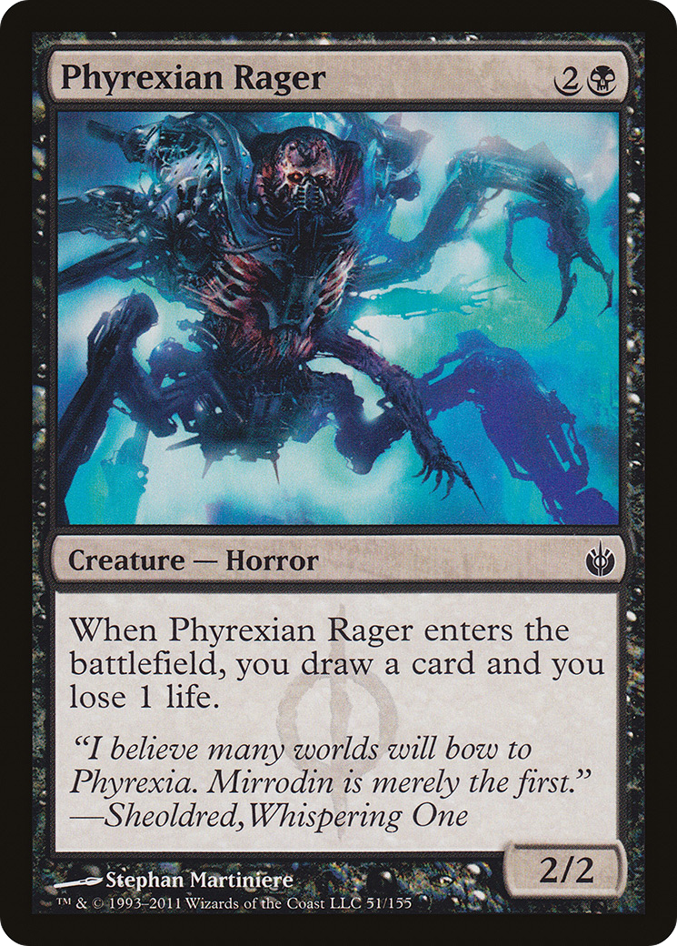Phyrexian Rager [MBS - 51]