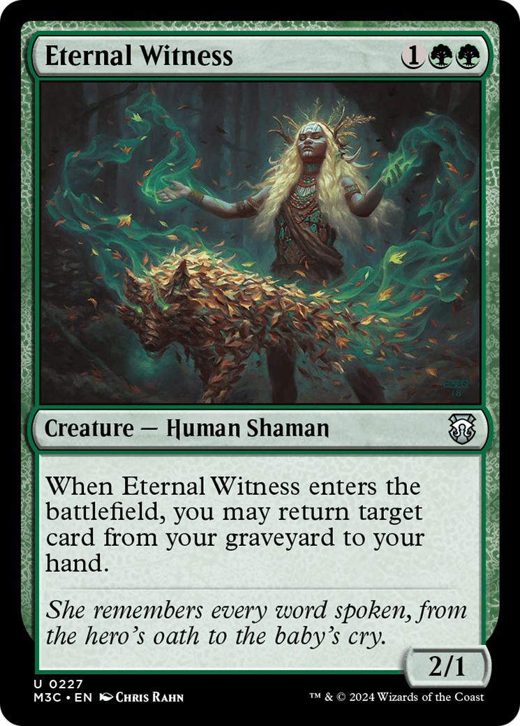 Eternal Witness [M3C - 227]