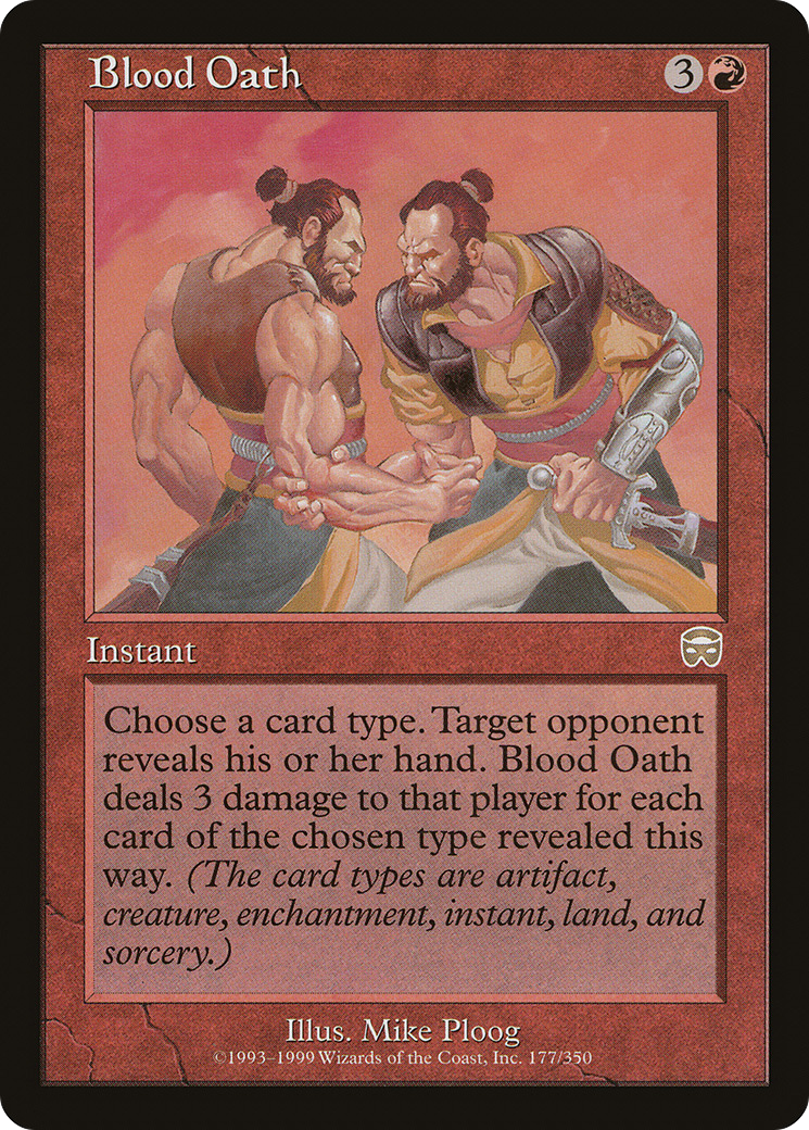 Blood Oath [MMQ - 177]