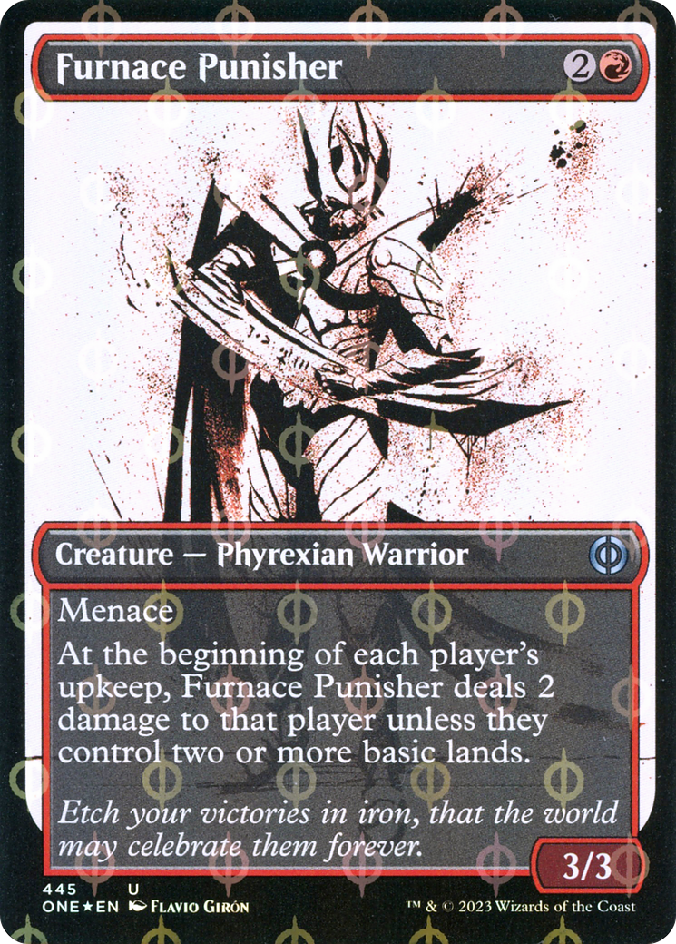 Furnace Punisher (Showcase) (Step-and-Compleat Foil) [ONE - 445]