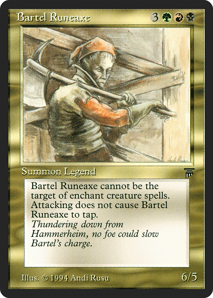 Bartel Runeaxe [LEG - N/A]