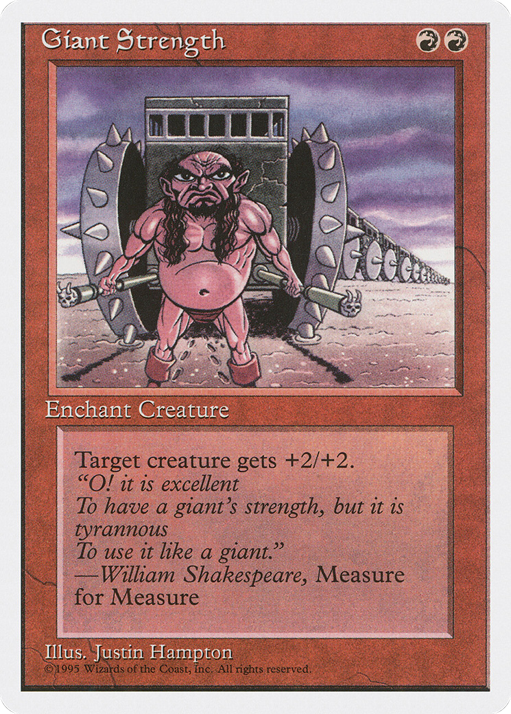 Giant Strength [4ED - N/A]