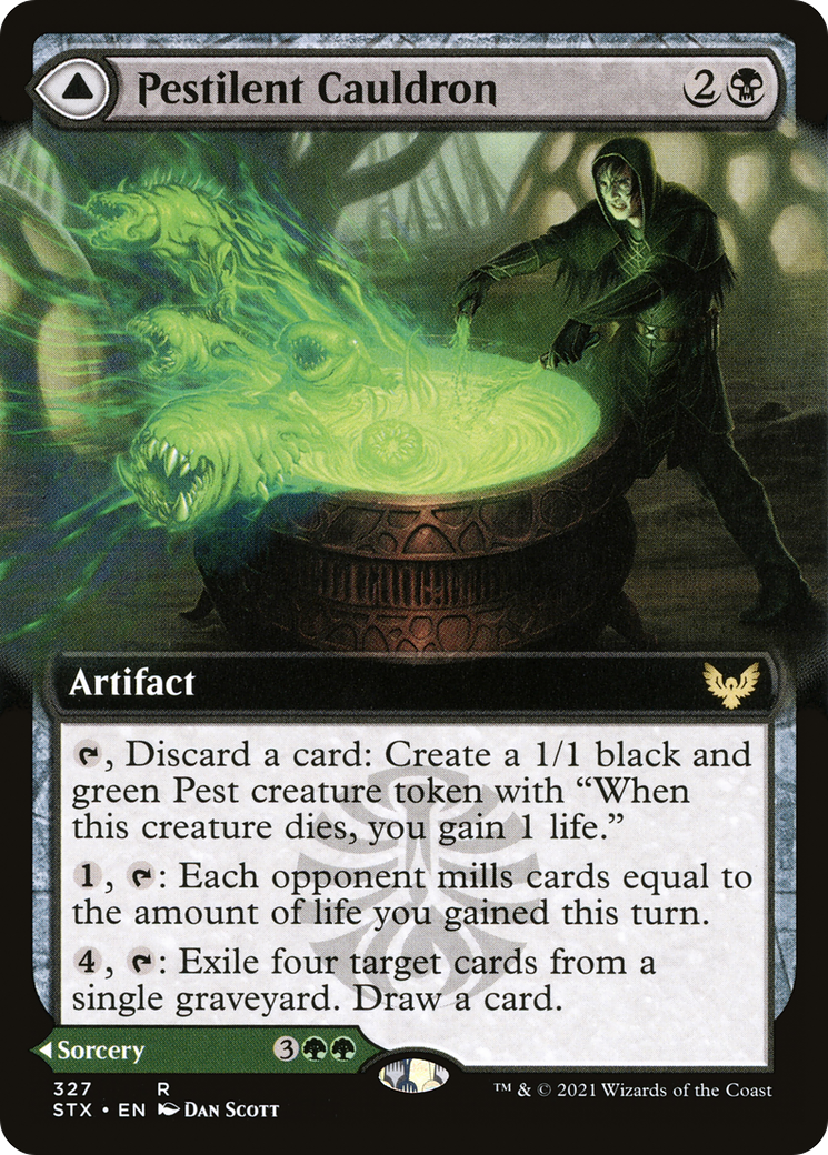 Pestilent Cauldron (Extended Art) [STX - 327]