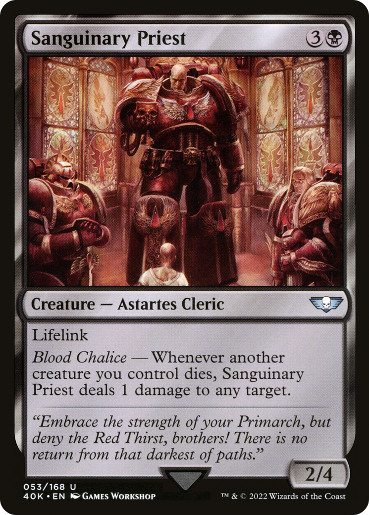 Sanguinary Priest [40K - 53]