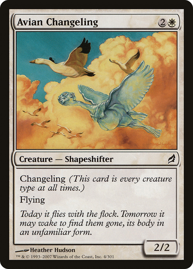 Avian Changeling [LRW - 4]