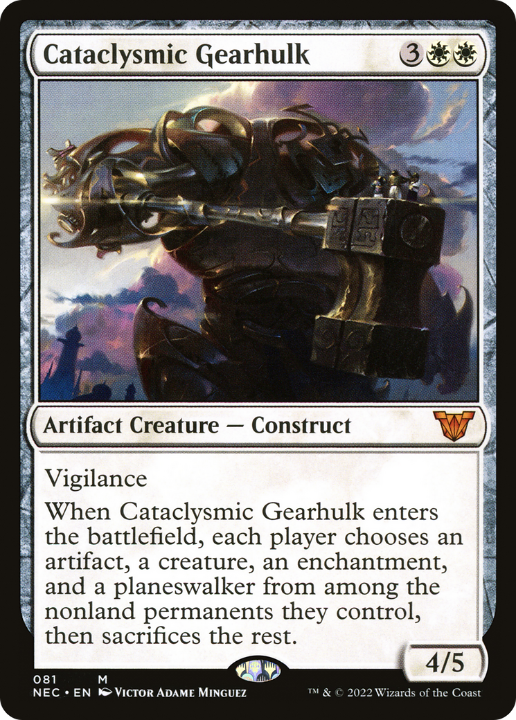 Cataclysmic Gearhulk [NEC - 81]