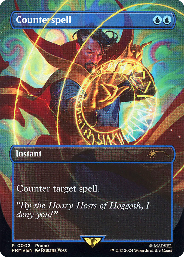 Counterspell (SLD-002) - URL/Convention Promos (Borderless) Foil
