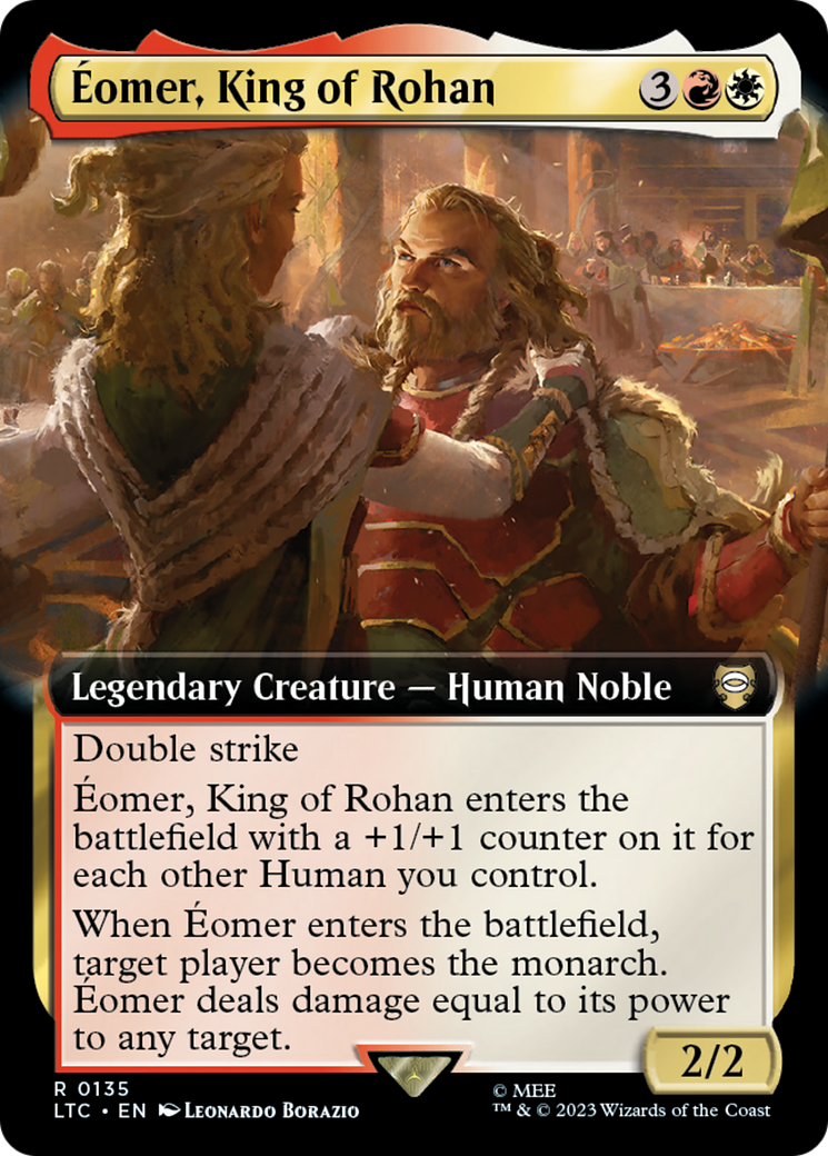 Eomer, King of Rohan (Extended Art) [LTC - 135]