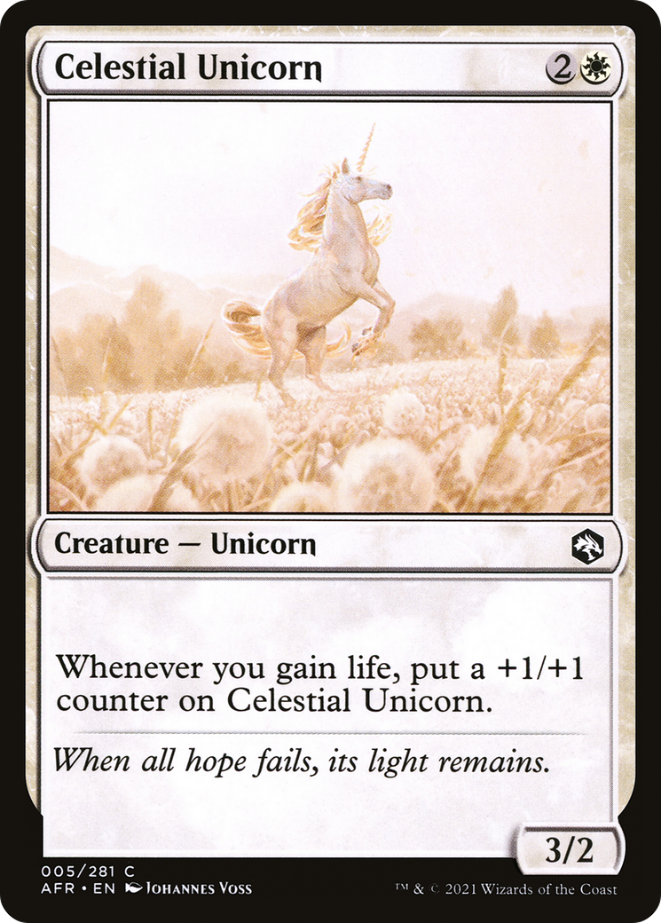 Celestial Unicorn [AFR - 5]
