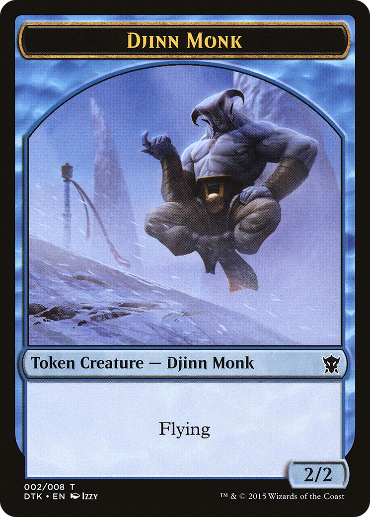 Djinn Monk Token [DTK - 2]