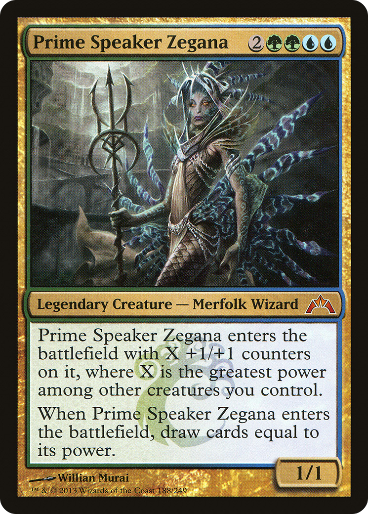 Prime Speaker Zegana [GTC - 188]