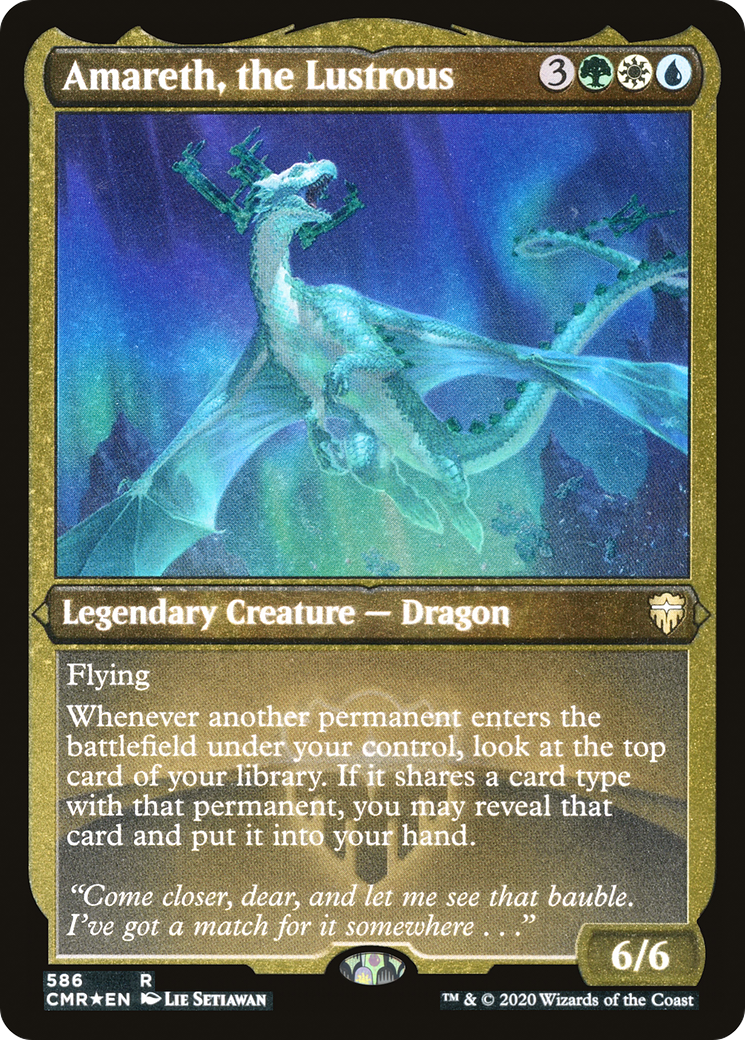 Amareth, the Lustrous (Foil Etched) [CMR - 586]