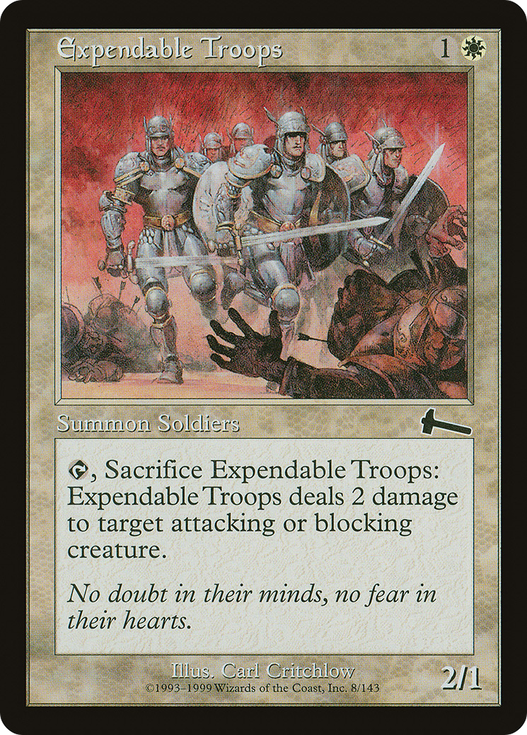 Expendable Troops [ULG - 8]