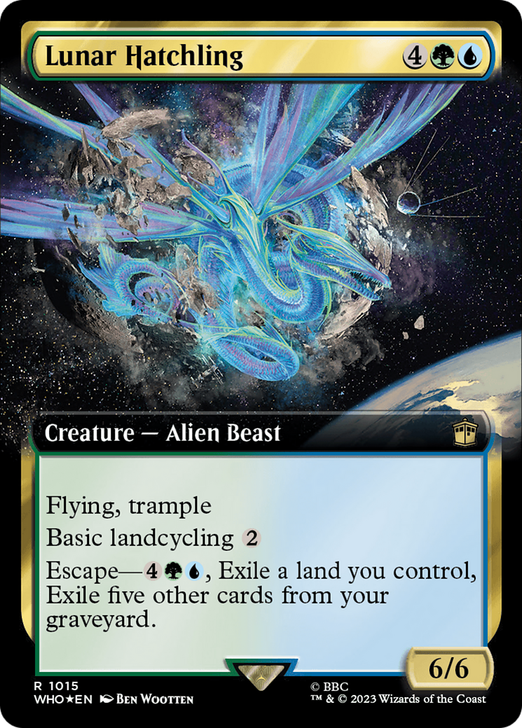 Lunar Hatchling (Extended Art) (Surge Foil) [WHO - 1015]