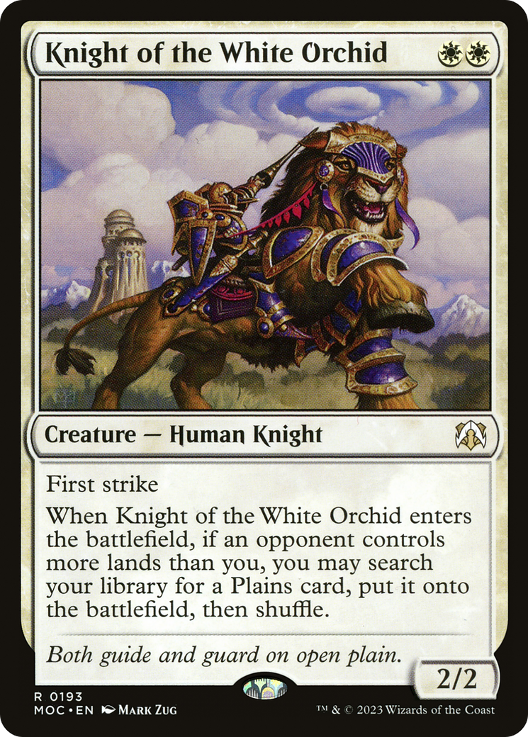 Knight of the White Orchid [MOC - 193]