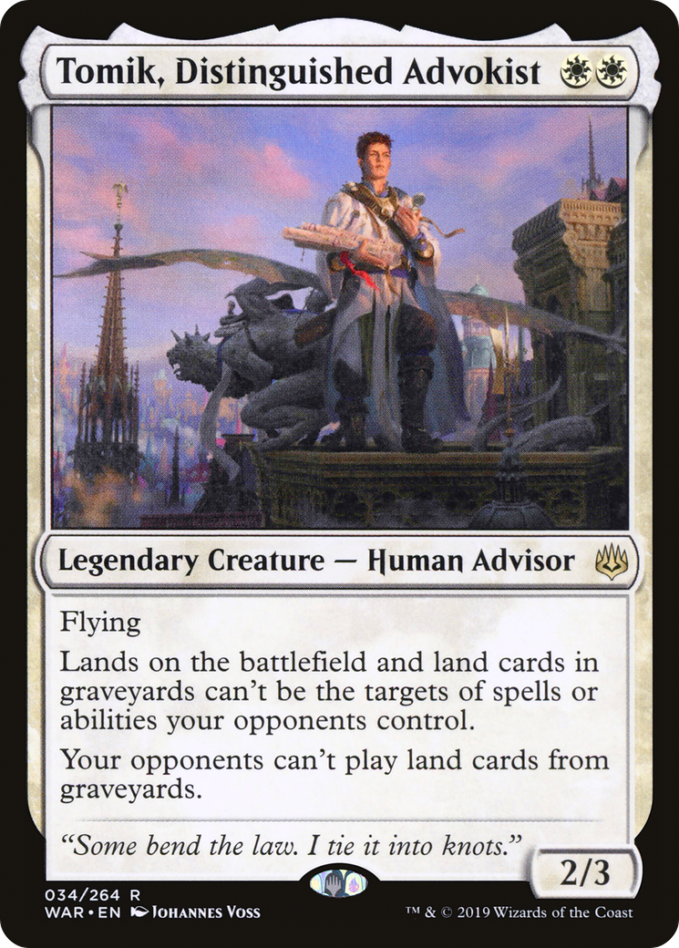 Tomik, Distinguished Advokist [WAR - 34]