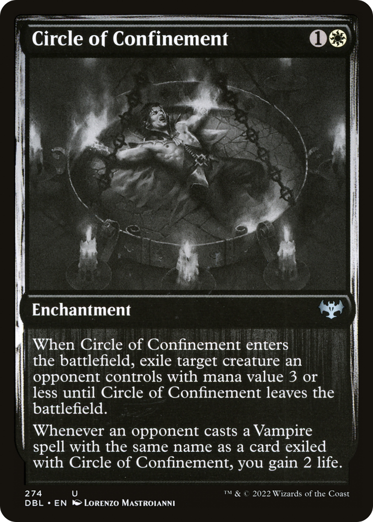 Circle of Confinement [DBL - 274]