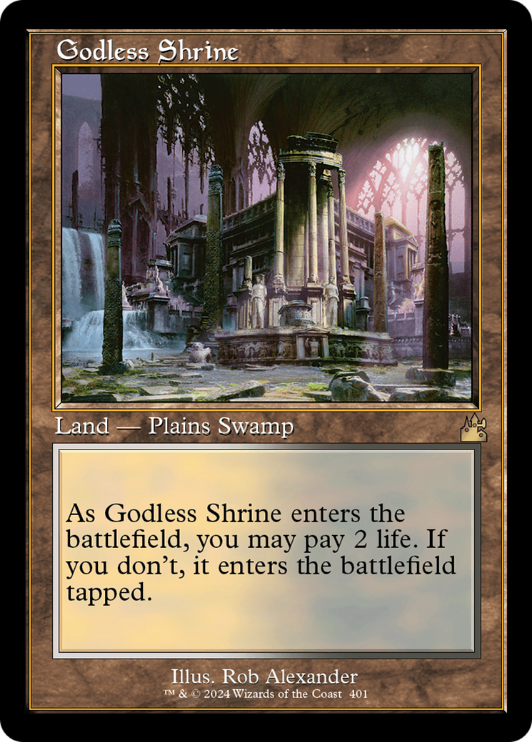 Godless Shrine (Retro Frame) [RVR - 401]
