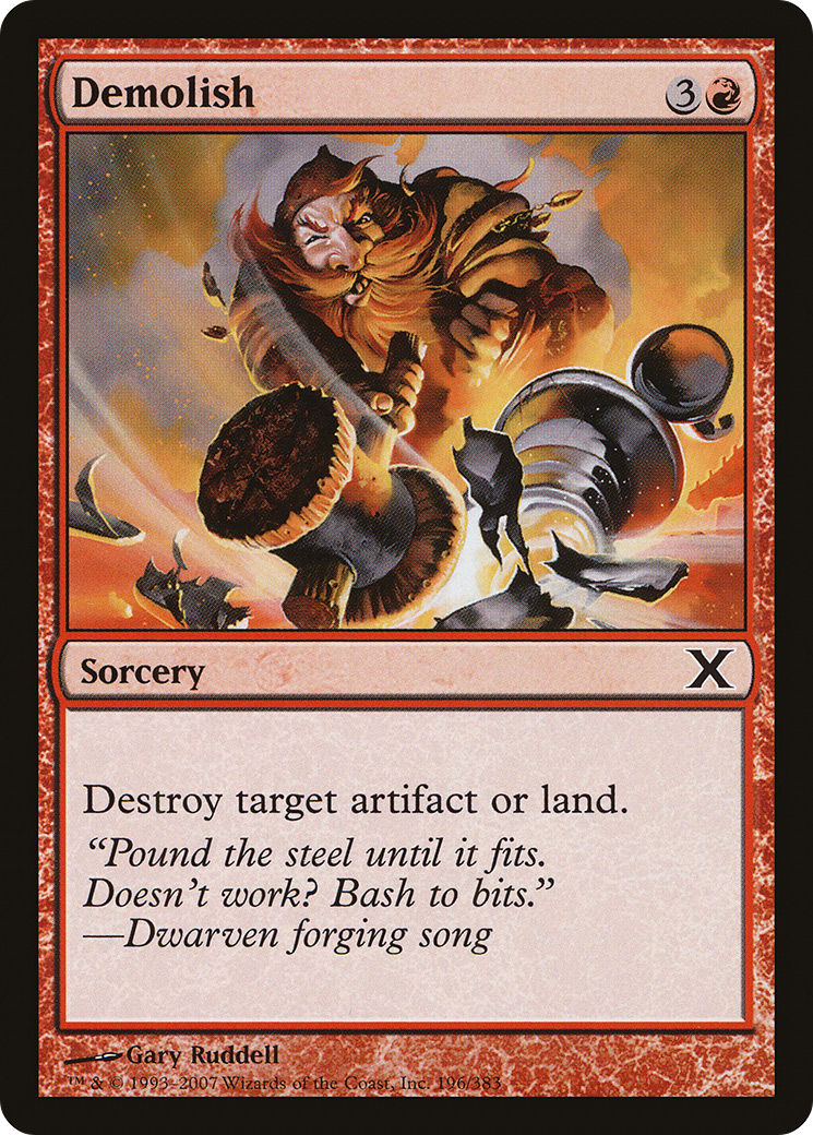 Demolish [10E - 196]