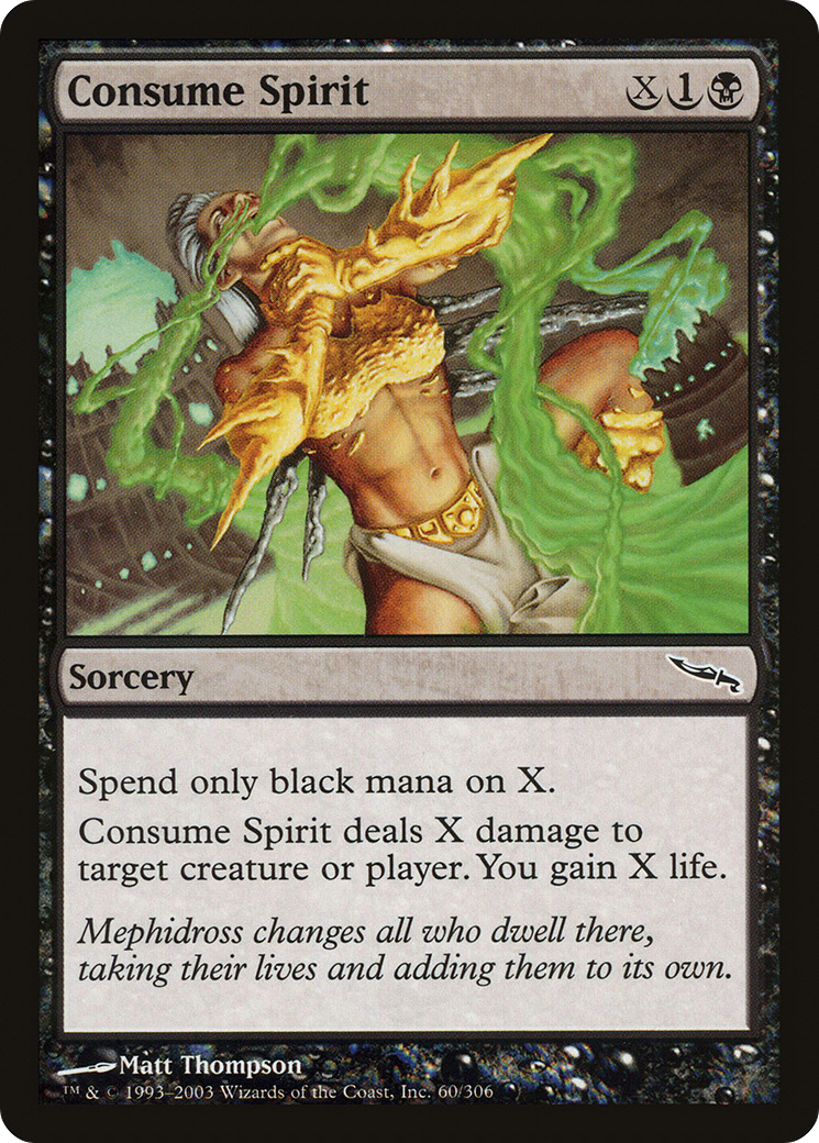 Consume Spirit [MRD - 60]