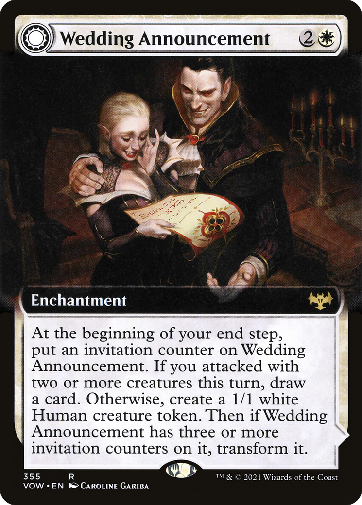 Wedding Announcement (Extended Art) [VOW - 355]