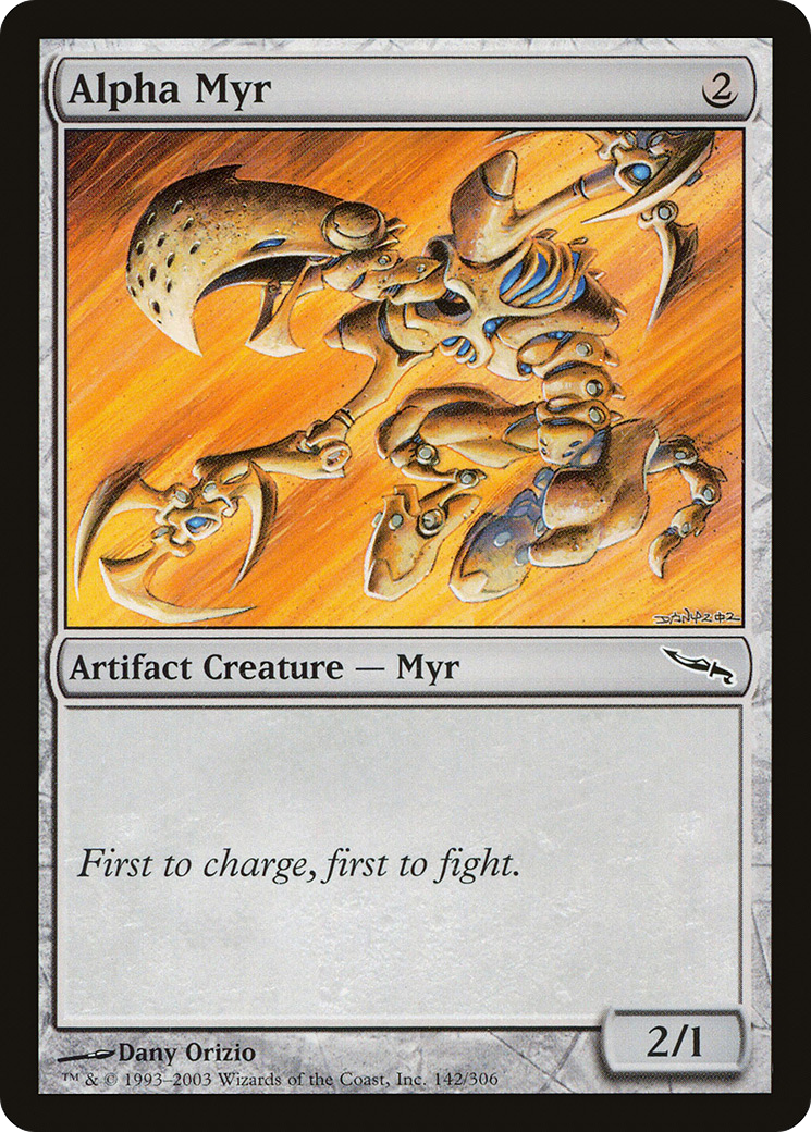 Alpha Myr [MRD - 142]