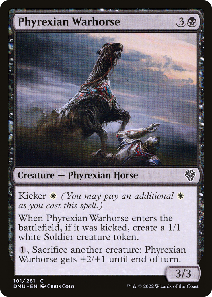 Phyrexian Warhorse [DMU - 101]