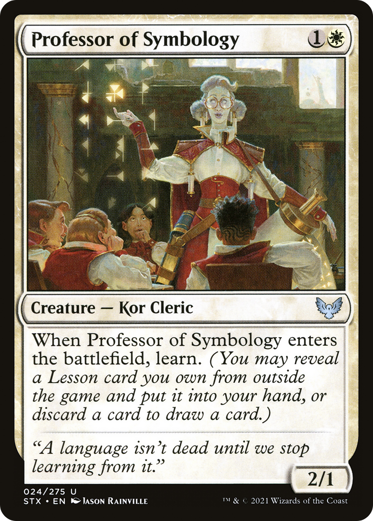 Professor of Symbology [STX - 24]