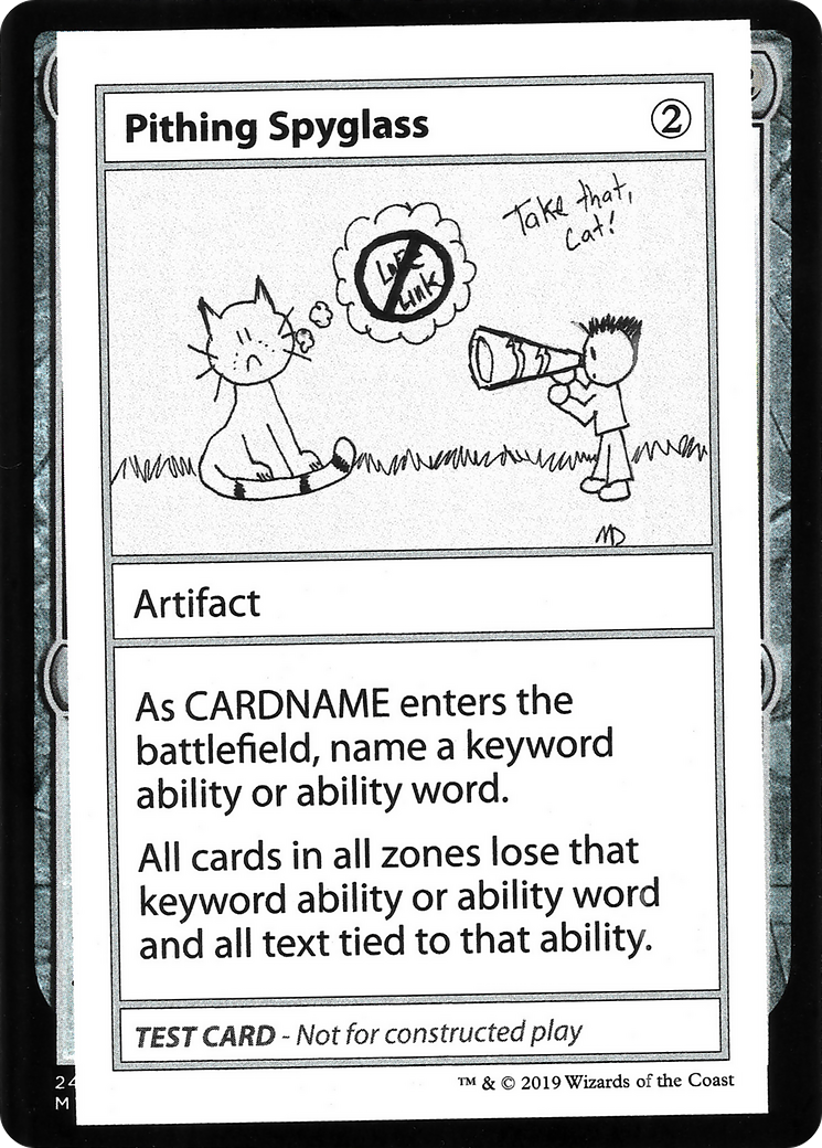 Pithing Spyglass (No PW Symbol) [CMB1 - N/A]