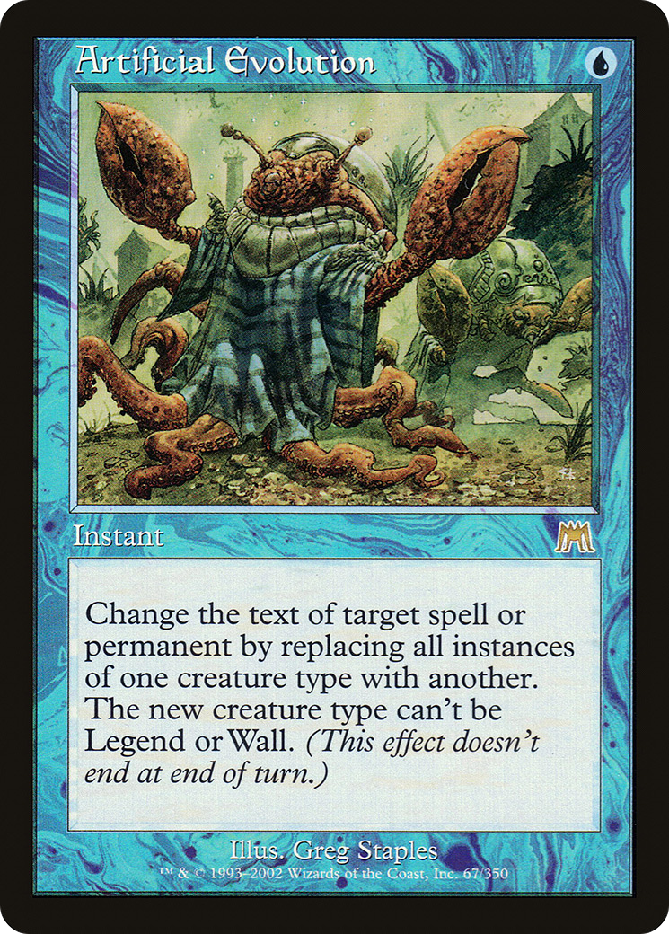 Artificial Evolution [ONS - 67]