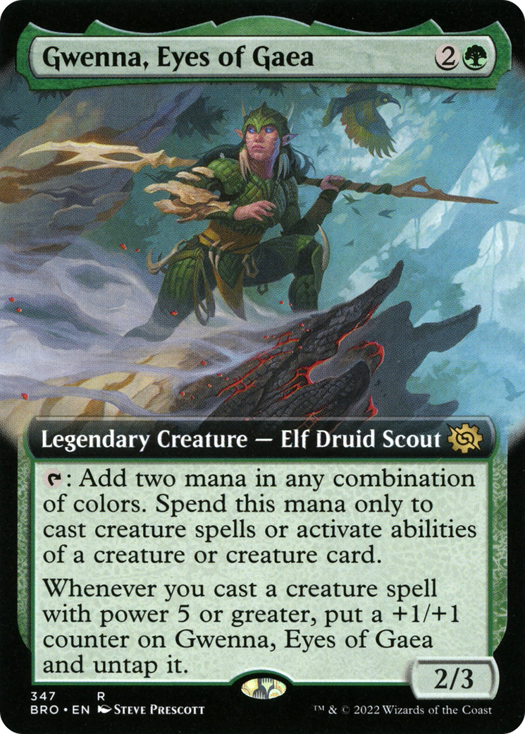 Gwenna, Eyes of Gaea (Extended Art) [BRO - 347]
