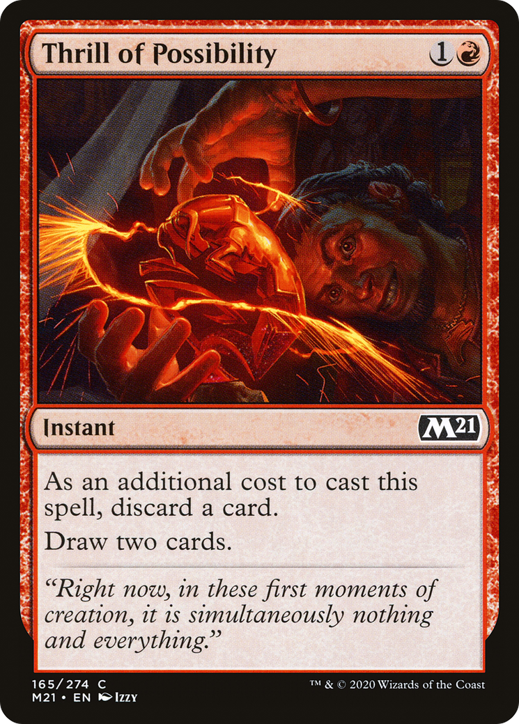 Thrill of Possibility [M21 - 165]