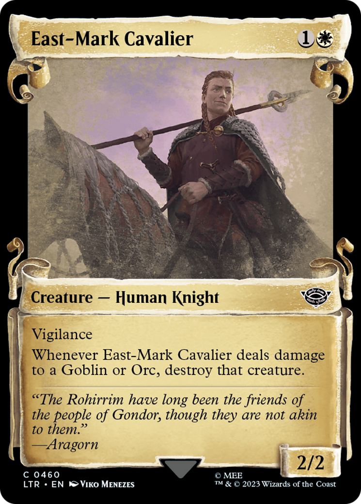 East-Mark Cavalier (Showcase Scrolls) [LTR - 460]