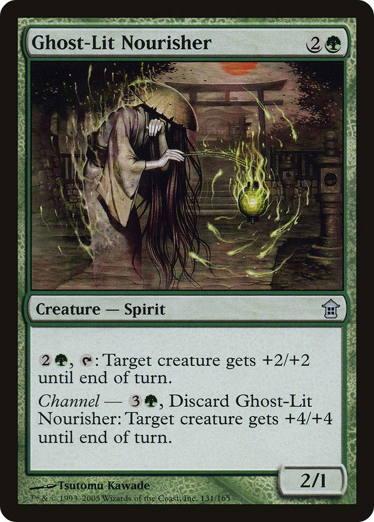 Ghost-Lit Nourisher (SOK-131) - Saviors of Kamigawa