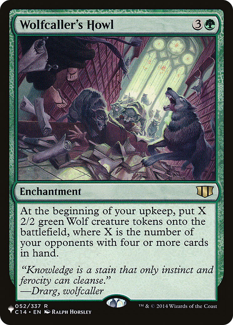 Wolfcaller's Howl [LIST - 052/337]