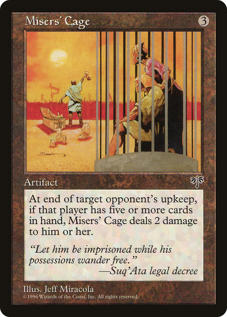 Misers' Cage [MIR - N/A]