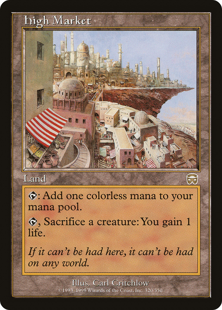 High Market [MMQ - 320]