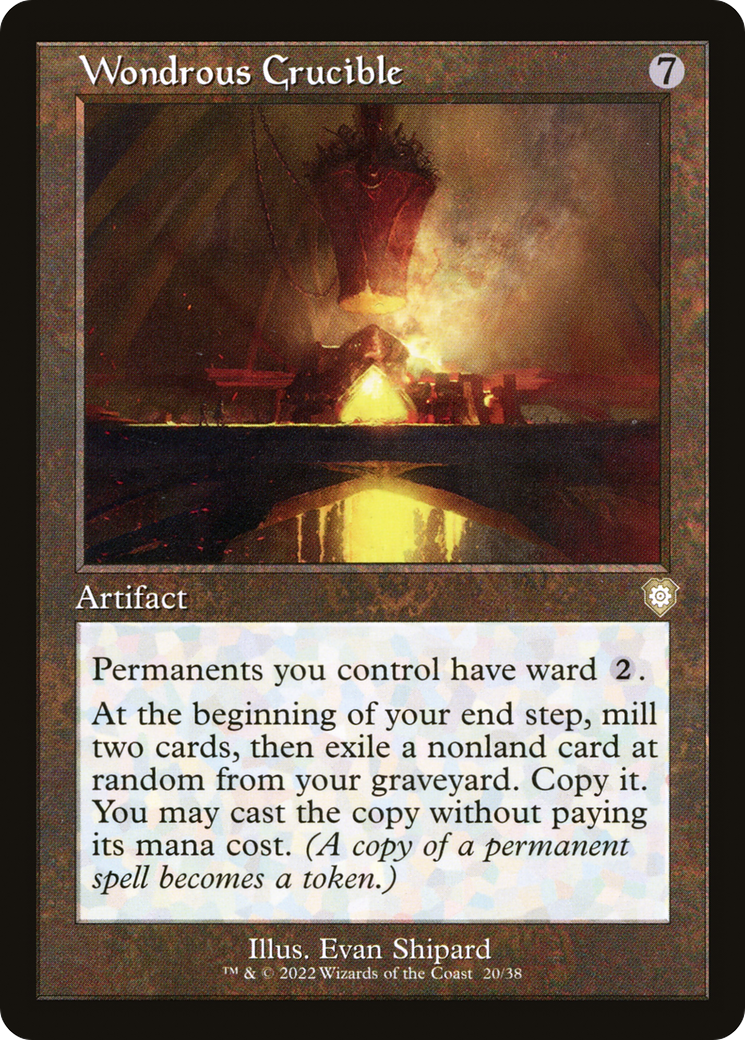 Wondrous Crucible (Retro Frame) [BRC - 20]