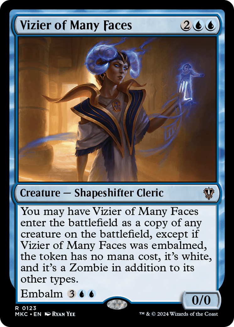 Vizier of Many Faces [MKC - 123]