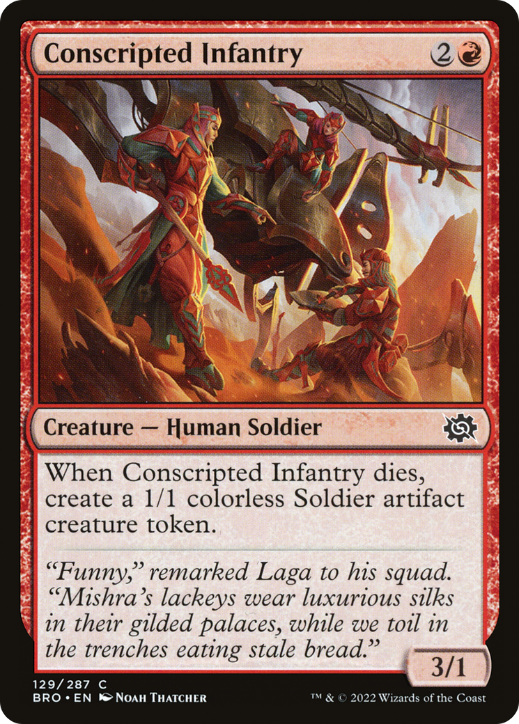 Conscripted Infantry [BRO - 129]