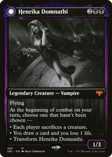 Henrika Domnathi (DBL-386) - Innistrad: Double Feature: (Double Faced Transform) Foil