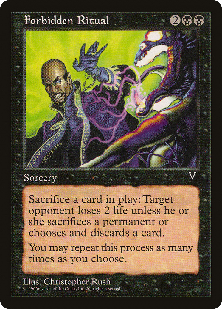 Forbidden Ritual [VIS - N/A]