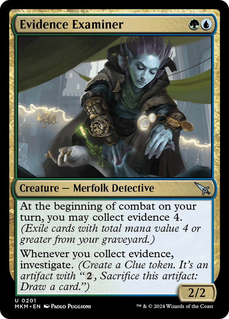 Evidence Examiner [MKM - 201]