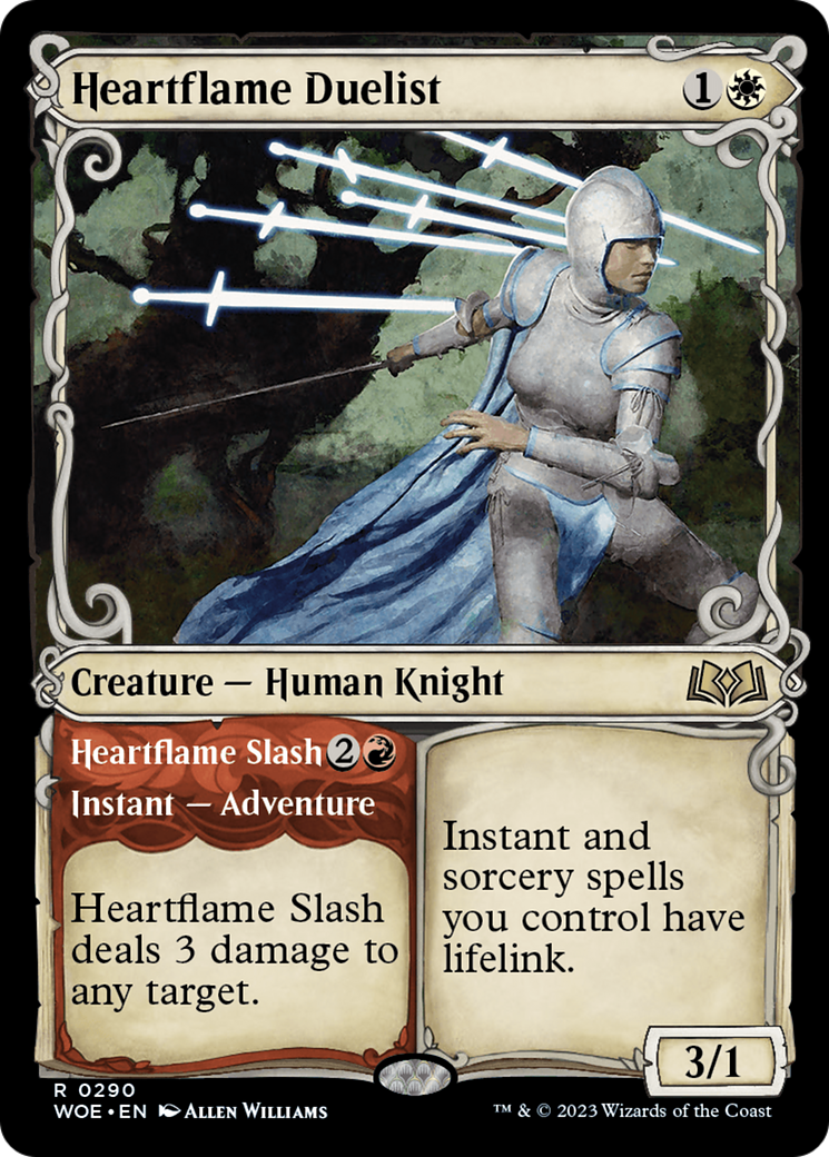 Heartflame Duelist (Showcase) [WOE - 290]