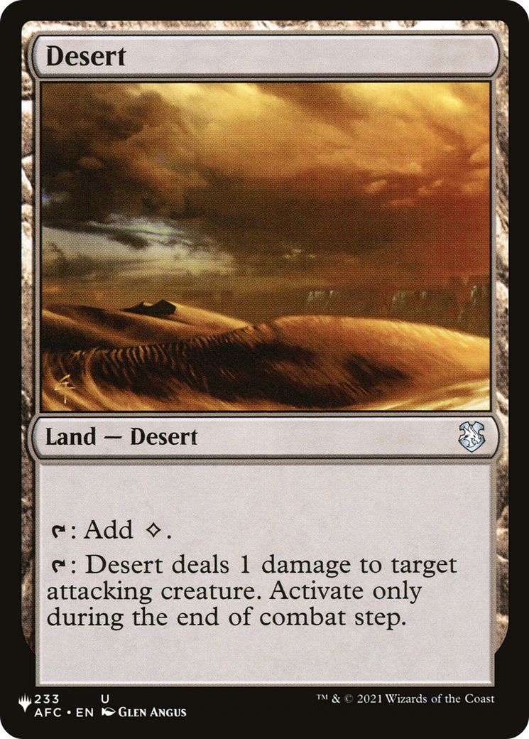 Desert [LIST - 233/062]