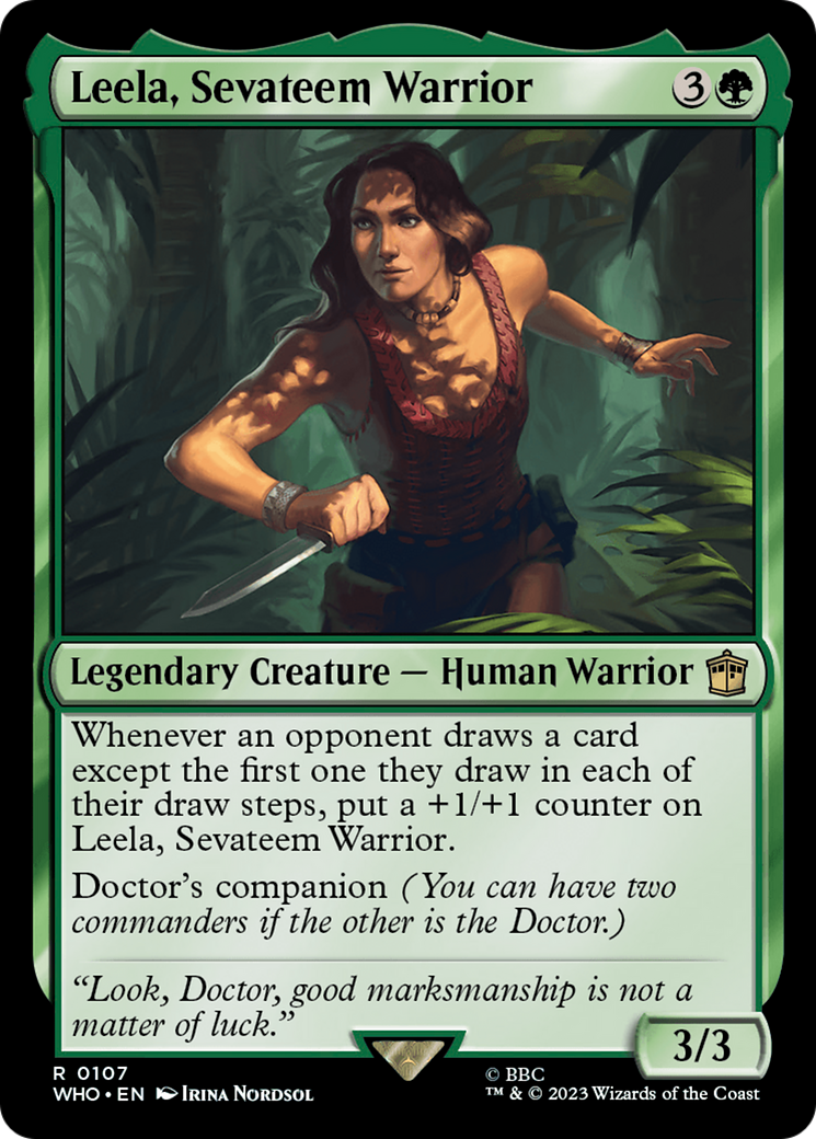 Leela, Sevateem Warrior [WHO - 107]