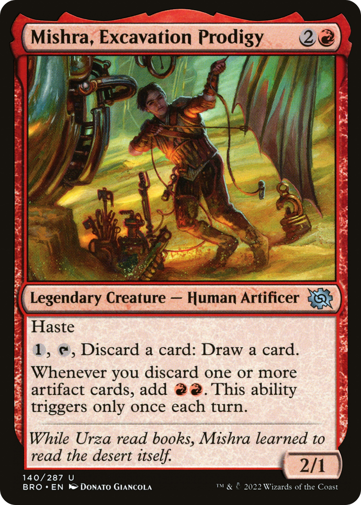 Mishra, Excavation Prodigy [BRO - 140]