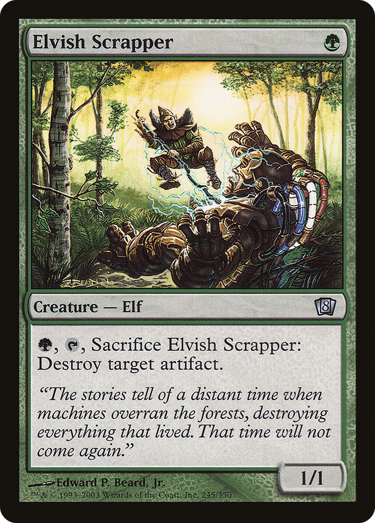 Elvish Scrapper (8ED-245) - 8th Edition Foil