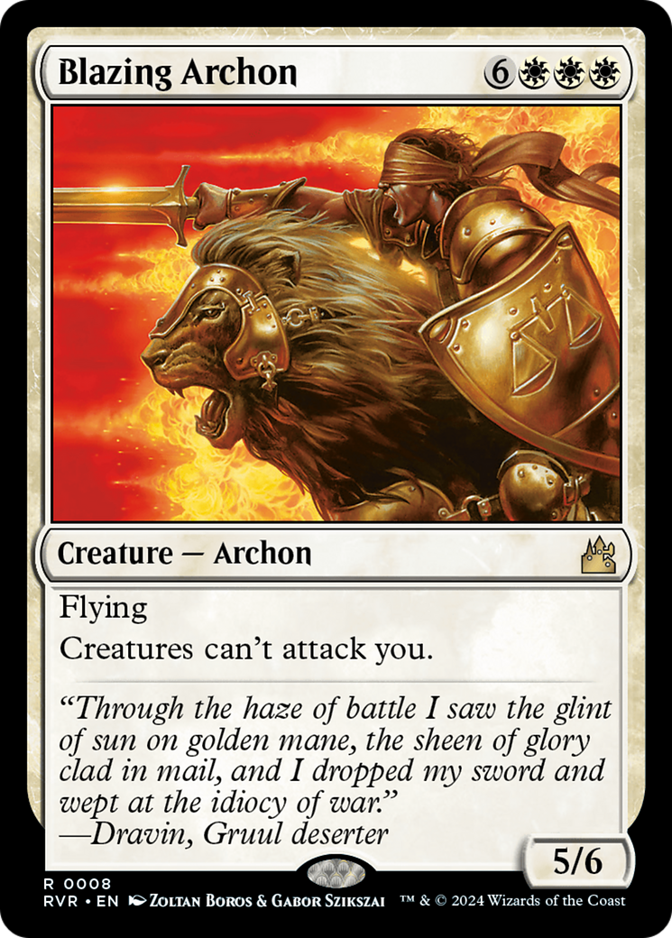 Blazing Archon [RVR - 8]
